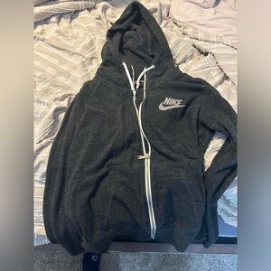 Women’s Size Small Black Nike zip up sweatshirt